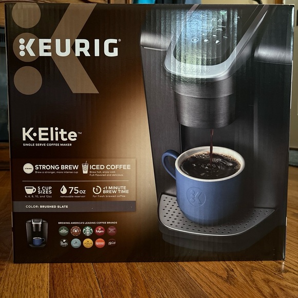 *SOLD* New in Box Keurig K Elite Single Serve Coffee Maker - Picture 8 of 11